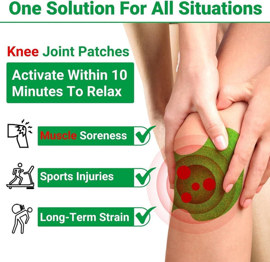 HealPatch™ - Natural Knee Pain Relief Patches (Pack of 10, 20, 30)