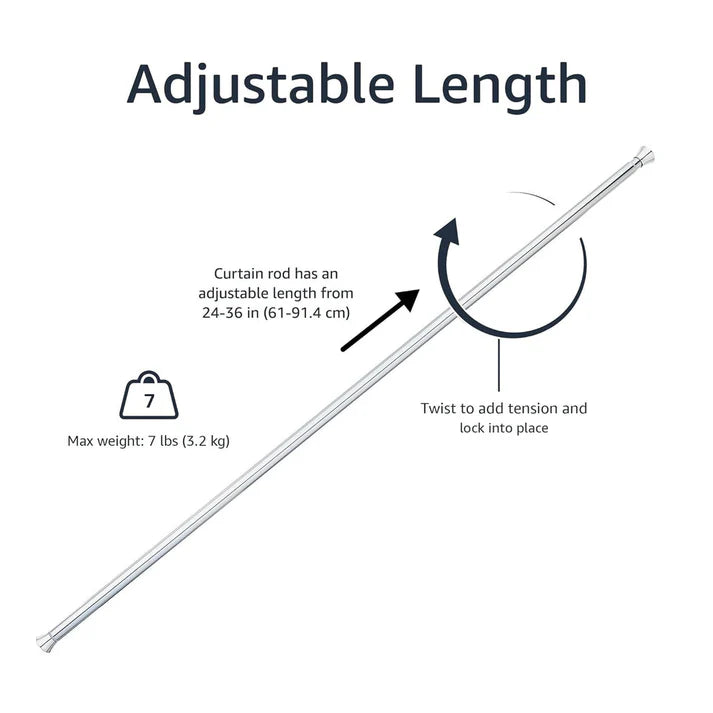 Drill-Free Multifunctional Adjustable Rod