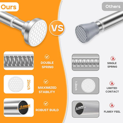 Drill-Free Multifunctional Adjustable Rod